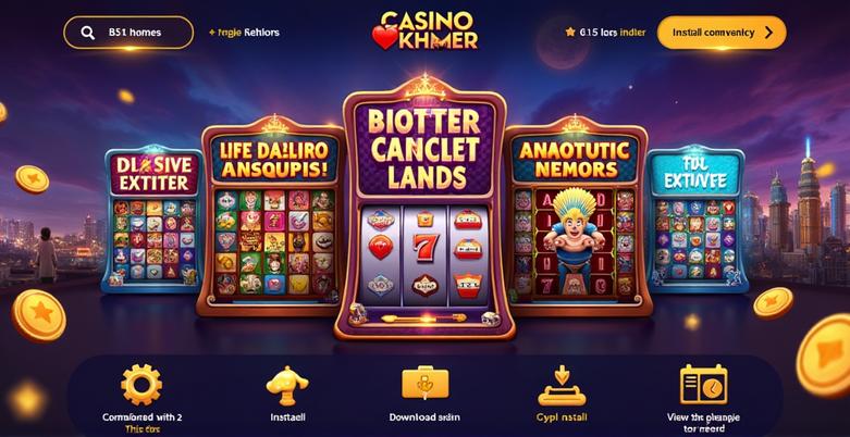 Casino Khmer App Interface