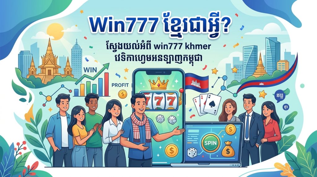 Win777 ខ្មែរ៖ ហ្គេមកាស៊ីណូស្លត និងបៀរដ៏រីករាយ